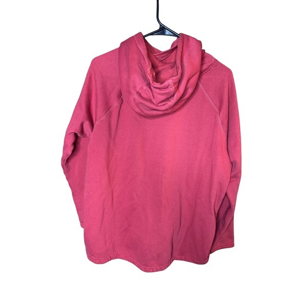 Columbia‎ Coral Pink Hart Mountain Pullover Hoodie Women's Size L - Picture 4 of 4